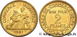 2 francs Chambres de Commerce 1921  F.267/3