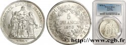 5 francs Hercule 1876 Paris F.334/17