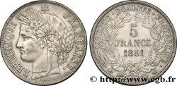 5 francs Cérès, IIe République 1851 Paris F.327/7