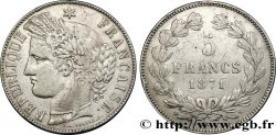 5 francs Cérès, sans légende 1871 Bordeaux F.332/8