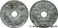 VINGT centimes État français 1941  F.152/2