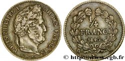 1/4 franc Louis-Philippe 1843 Bordeaux F.166/95