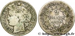 2 francs Cérès, avec légende 1870 Paris F.265/1
