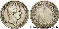 5 francs type Tiolier avec le I, tranche en creux 1831 Lille F.315/27
