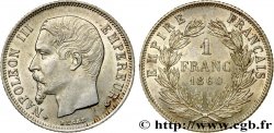 1 franc Napoléon III, tête nue 1860 Strasbourg F.214/19 AU55 