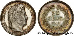 25 centimes Louis-Philippe 1848 Paris F.167/12 MS63 
