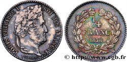 1/4 franc Louis-Philippe 1838 Lille F.166/73
