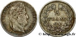 1/2 franc Louis-Philippe 1845 Paris F.182/108