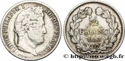 1/2 franc Louis-Philippe 1833 Rouen F.182/29