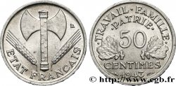 50 centimes Francisque, légère 1943  F.196/2