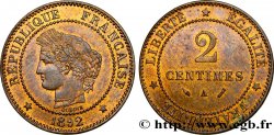 2 centimes Cérès 1892 Paris F.109/18