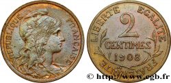 2 centimes Daniel-Dupuis 1908 Paris F.110/11