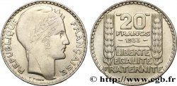 20 francs Turin, rameaux longs 1933  F.400/5