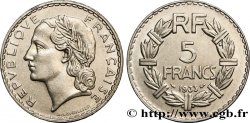 5 francs Lavrillier, nickel 1933  F.336/2