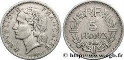 5 francs Lavrillier, aluminium 1948 Beaumont-Le-Roger F.339/15