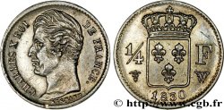 1/4 franc Charles X 1830 Lille F.164/42