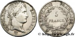 5 francs Napoléon Empereur, République française 1808 Paris F.306/2 TTB+ 