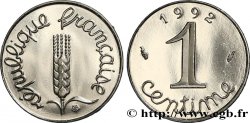 1 centime Épi, BE (Belle Épreuve), frappe monnaie 1992 Pessac F.106/50 var.