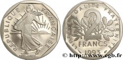 2 francs Semeuse, nickel, BE (Belle Épreuve) 1993 Pessac F.272/19 var.