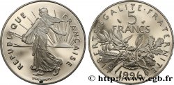 5 francs Semeuse, nickel, BE (Belle Épreuve) 1996 Pessac F.341/32 var.