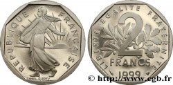 2 francs Semeuse, nickel, BE (Belle Épreuve) 1999 Pessac F.272/27 var.