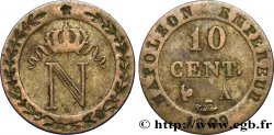 10 cent. à l&nbsp;N couronnée 1809 Paris F.130/10