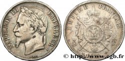 5 francs Napoléon III, tête laurée 1870 Paris F.331/16