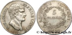 5 francs Bonaparte Premier Consul 1803 Paris F.301/1
