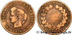 5 centimes Cérès 1878 Bordeaux F.118/18