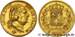40 francs or Louis XVIII 1824 Paris F.542/15
