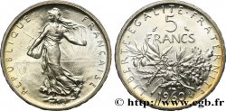 5 francs Semeuse, argent 1960 Paris F.340/4
