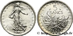 5 francs Semeuse, argent 1960 Paris F.340/4