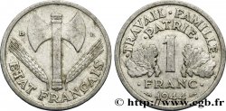 1 franc Francisque, légère 1944 Beaumont-Le-Roger F.223/6