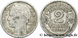 2 francs Morlon, aluminium 1945 Castelsarrasin F.269/7