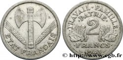 2 francs Francisque 1943 Beaumont-Le-Roger F.270/3