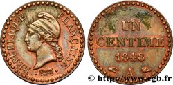 Un centime Dupré, IIe République 1848 Paris F.101/1