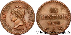 Un centime Dupré, IIe République 1849 Paris F.101/2