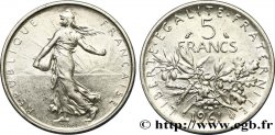 5 francs Semeuse, argent 1961 Paris F.340/5