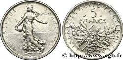 5 francs Semeuse, argent 1962 Paris F.340/6