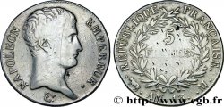 5 francs Napoléon Empereur, Calendrier révolutionnaire 1805 Toulouse F.303/13