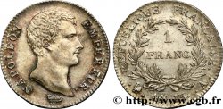 1 franc Napoléon Empereur, Calendrier révolutionnaire 1805 Paris F.201/14 VZ58 
