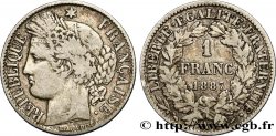 1 franc Cérès, Troisième République 1887 Paris F.216/9