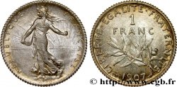 1 franc Semeuse 1907 Paris F.217/12 VZ58 