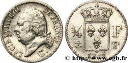 1/4 franc Louis XVIII 1817 Nantes F.163/10