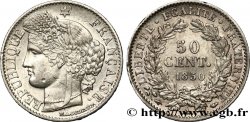 50 centimes Cérès, IIe République 1850 Paris F.184/2