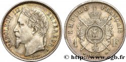 1 franc Napoléon III, tête laurée 1869 Paris F.215/12