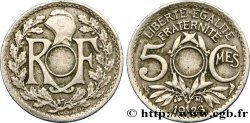 5 centimes Lindauer, petit module, non perforé 1923 Poissy F.122/7 var.