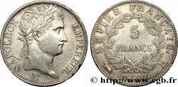5 francs Napoléon Empereur, Empire français 1809 Rouen F.307/2