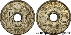 5 centimes Lindauer, petit module 1935 Paris F.122/18