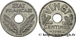 VINGT centimes État français 1941  F.152/2